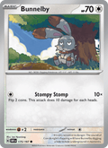 Bunnelby 175/197 Obsidian Flames English Pokémon card