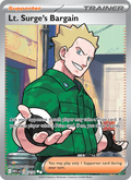 Lt. Surge's Bargain 170/132 Mega Evolution English Pokémon card