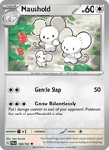 Maushold 168/193 Paldea Evolved English Pokémon card