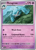 Metagross 63/159 Journey Together English Pokémon card