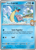 Misty's Lapras 50/182 Destined Rivals English Pokémon card