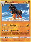 Mudsdale 78/147 Burning Shadows English Pokémon card