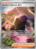 Janine's Secret Art 173/131 Prismatic Evolutions English Pokémon card