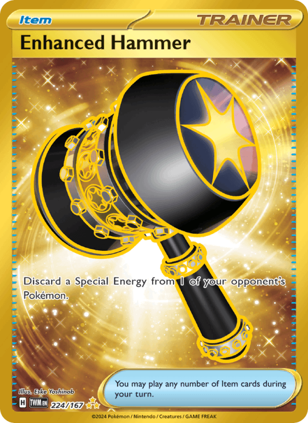 Enhanced Hammer 224/167 Twilight Masquerade English Pokémon card