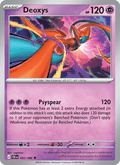 Deoxys 32/86 Chaos Rising English Pokémon card