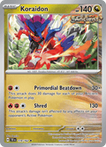 Koraidon 119/162 Temporal Forces English Pokémon card