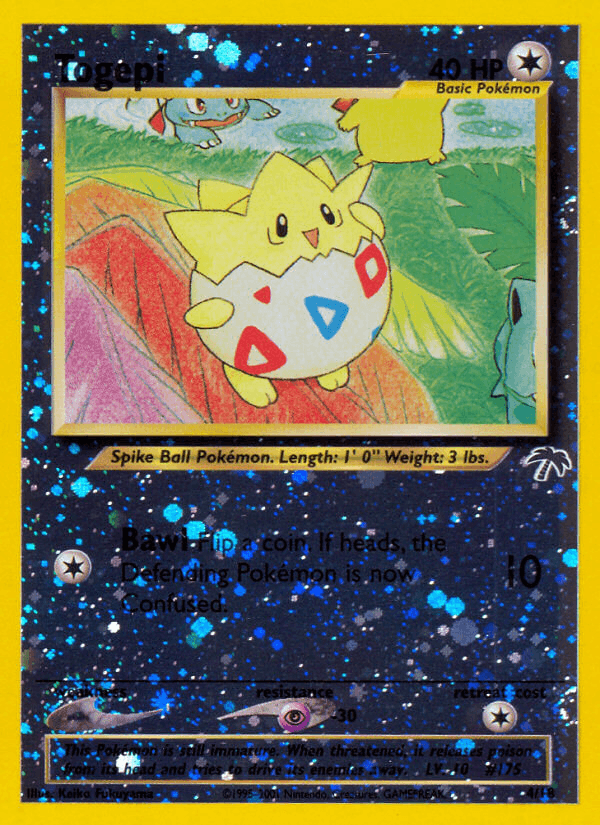 Togepi 4 Southern Islands English Pokemon card