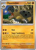 Hippowdon 106/182 Destined Rivals English Pokémon card