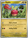 Applin 126/167 Twilight Masquerade English Pokémon card