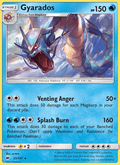Gyarados 33/147 Burning Shadows English Pokémon card