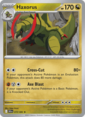 Haxorus 70/86 Black Bolt English Pokémon card