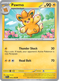 Pawmo 75/198 Scarlet & Violet English Pokémon card