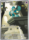 Golett 122/86 Black Bolt English Pokémon card