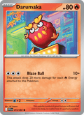 Darumaka 15/94 Phantasmal Flames English Pokémon card