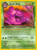 Dark Muk 41/82 Team Rocket English Pokémon card