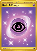 Basic Psychic Energy 207/165 151 English Pokémon card
