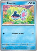 Finneon 35/142 Stellar Crown English Pokémon card