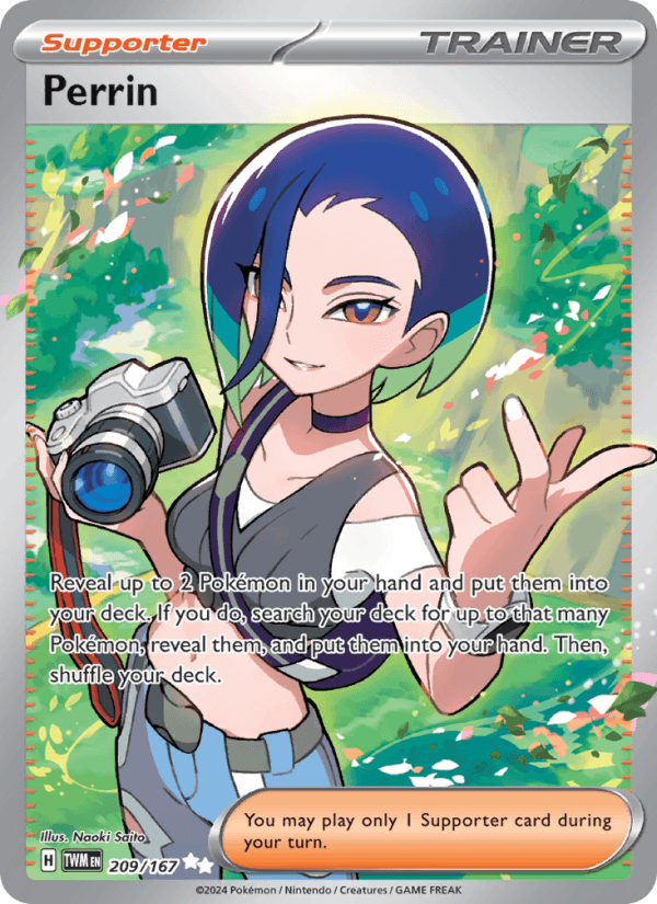 Perrin 209/167 Twilight Masquerade English Pokémon card