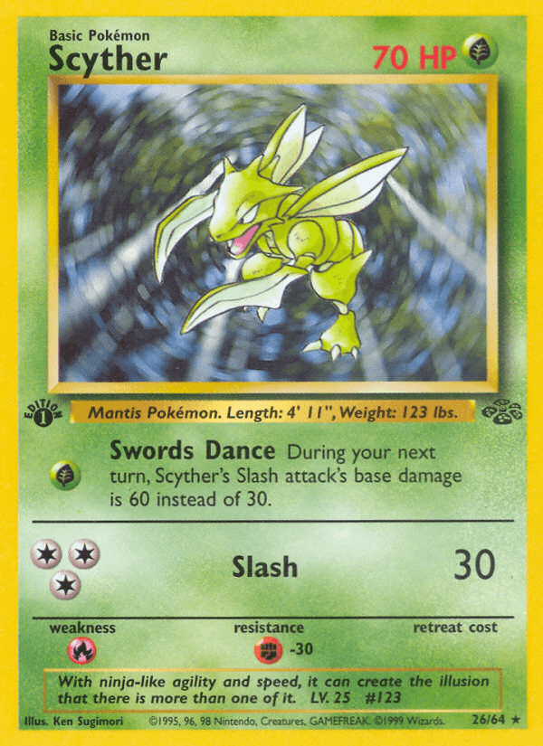 Scyther 26/64 — Jungle [EN] — FrostPeak Collectibles