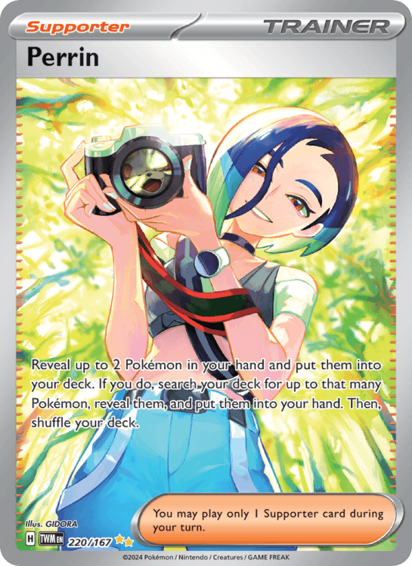 Perrin 220/167 Twilight Masquerade English Pokémon card