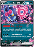 Munkidori ex 37/64 Shrouded Fable English Pokémon card