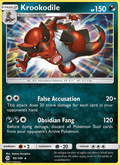 Krookodile 85/149 Sun & Moon Base Set English Pokémon card
