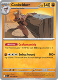 Conkeldurr 49/86 Black Bolt English Pokémon card