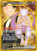 Team Rocket's Mewtwo ex 240/182 Destined Rivals English Pokémon card