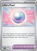 Lillie's Pearl 151/159 Journey Together English Pokémon card
