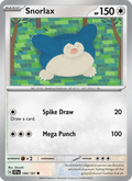 Snorlax 144/191 Surging Sparks English Pokémon card