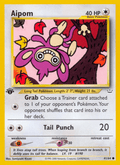 Aipom 41 Neo Revelation English Pokemon card