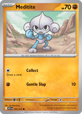 Meditite 103/217 Ascended Heroes English Pokémon card