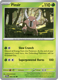 Pinsir 3/167 Twilight Masquerade English Pokémon card