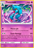 Toxicroak 57/156 Ultra Prism English Pokémon card