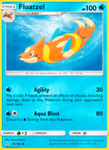 Floatzel 36/156 Ultra Prism English Pokémon card