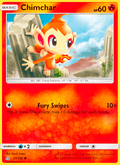 Chimchar 21/156 Ultra Prism English Pokémon card