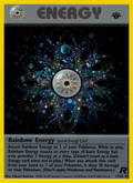 Rainbow Energy 17/82 Team Rocket English Pokémon card