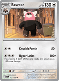 Bewear 112/132 Mega Evolution English Pokémon card