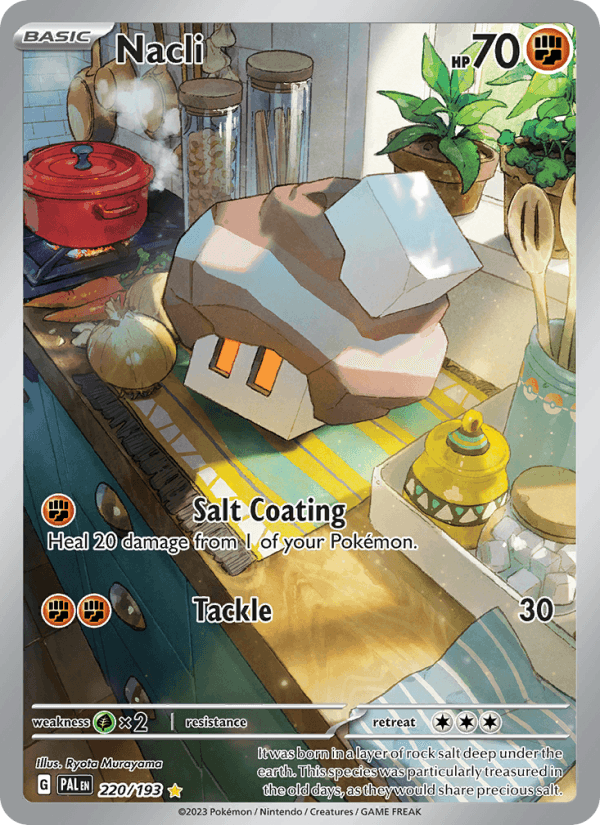 Nacli 220/193 Paldea Evolved English Pokémon card