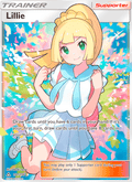 Lillie 151/156 Ultra Prism English Pokémon card