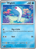 Wiglett 56/198 Scarlet & Violet English Pokémon card