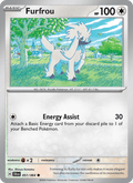 Furfrou 51/64 Shrouded Fable English Pokémon card