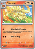 Ninetales 9/86 Chaos Rising English Pokémon card