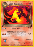 Dark Rapidash 44/82 Team Rocket English Pokémon card