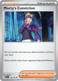 Morty's Conviction 155/162 Temporal Forces English Pokémon card