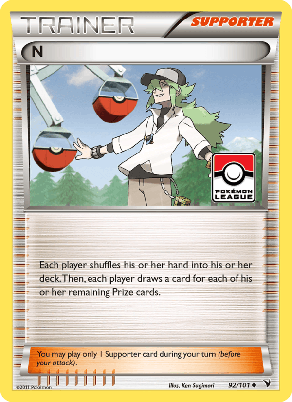 N 92/101 Noble Victories English Pokémon card