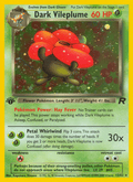 Dark Vileplume 13/82 Team Rocket English Pokémon card
