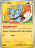 Shinx 68/193 Paldea Evolved English Pokémon card