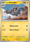 Alolan Graveler 45/159 Journey Together English Pokémon card