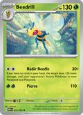 Beedrill 15/165 151 English Pokémon card